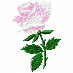 Flowers And Tree Embroidery Design 5